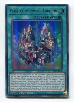 Yu-Gi-Oh! Versteck im Himmel Coulomb Ultra Rare CORI-DE050 - Image 1