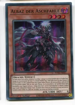 Yu-Gi-Oh! ALbaz der Aschfahle Super Rare POTE-DE011 - Image 1