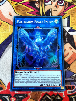 Purification Power Patron cori-en039 1st Edition (NEW) Super Rare Yu-Gi-Oh! - Image 1