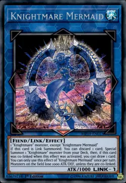 Knightmare Mermaid - Prismatic Secret Rare 1st Edition MP19-EN025 - NM - YuGiOh - Image 1