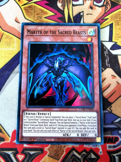 Martyr of the Sacred Beasts cori-en009 1st Edition (NEW) Super Rare Yu-Gi-Oh! - Image 1