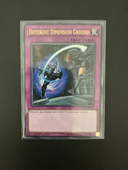 Yugioh Different Dimension Ground DUDE-EN045 -Ultra Rare-1st Ed NM - Image 1