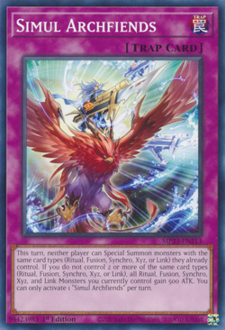 Simul Archfiends MP23-EN213 1st ED Yu-Gi-Oh! - Image 1
