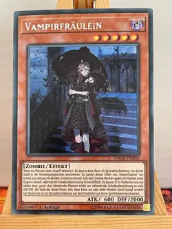 Vampirfraulein DASA DE003 Secret Rare Deutsch NM YUGIOH - Image 1