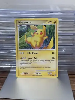 Pikachu 70/100 Common Stormfront 2008 Pokemon Card - Near Mint Pack Fresh - Image 3