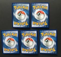 13 X Burning Shadows SM REVERSE HOLO Pokemon Cards Bundle Meowth 101/147 Horsea - Image 3