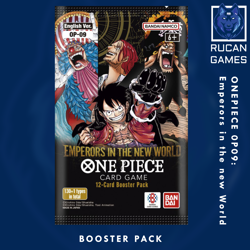 One Piece | OP09 | Emperors In The New World | Booster Pack | New | Sealed - Image 1
