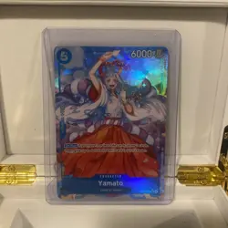 One Piece Card Game Yamato OP13-054 Carrying on His Will SR Foil Alt Art - Image 1