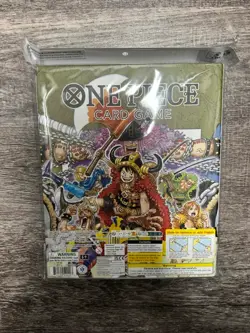 ONE PIECE Card Game Official 9-Pocket Binder Vol.1 English Sealed Bandai 10 DON - Image 2