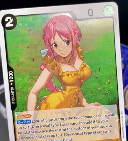 5x One Piece [Female] Rare Foil Lot #1 -Extra Booster: Heroines Edition NM/M - Image 4
