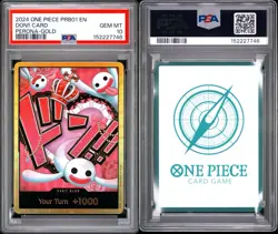 PSA 10 Perona Gold Don!! One Piece PRB-01 - Image 3