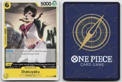 Shakuyaku OP14-107 Uncommon The Azure Sea's Seven One Piece NM - Image 3