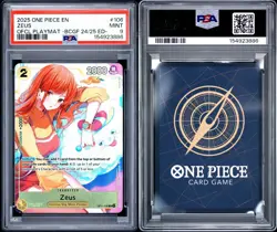 2025 ONE PIECE PROMOS GAMES FEST 24-25 EDITION #106 ZEUS PSA 9 - Image 3