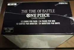 One Piece TCG SEALED BOOSTER BOX [OP-16] The Time of Battle - Image 2