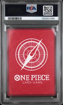 2025 ONE PIECE PROMOS PSA MAGAZINE EXCLUSIVE #001 SHANKS PSA 10 - Image 2