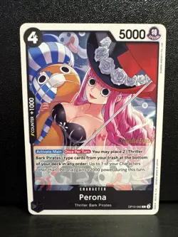 Perona OP10-092 Release Event Stamped Royal Blood One Piece NM - Image 1