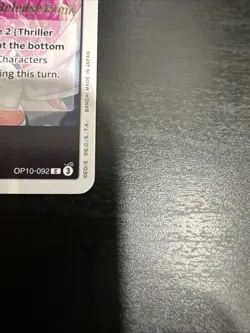 Perona OP10-092 Release Event Stamped Royal Blood One Piece NM - Image 5