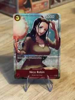 ST21-010 Nico Robin AA Alt Art Parallel English C One Piece TCG Card Game - Image 1