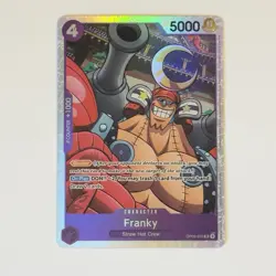 Franky OP09-072 SR Emperors In the New World One Piece Card Game English NM - Image 1
