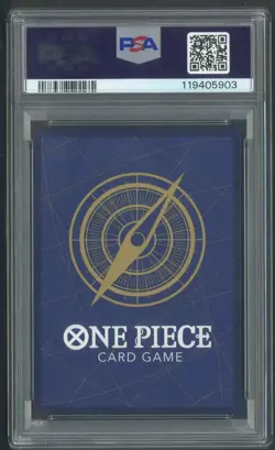 2025 One Piece Monkey D Luffy OP11 Japanese Manga Alternate Art PSA 10 GEM MINT - Image 2