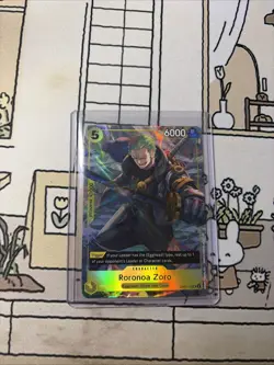 One Piece Roronoa Zoro OP07-113 Illustration Box Vol. 3 Promo - Image 1