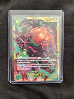 One Piece CCG Roronoa Zoro OP06-118 Near Mint Condition - Image 1