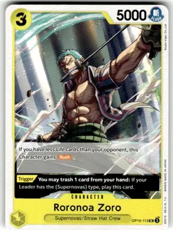 Roronoa Zoro (113) OP07-113 500 Years in the Future Regular - Image 1
