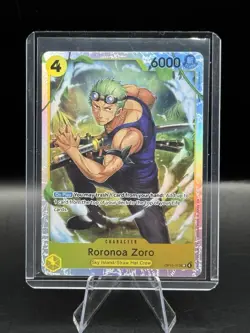 2026 One Piece RORONOA ZORO #OP15-113 Adventure on Kami's Island SR JP - Image 1