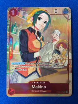 One Piece CCG - Makino OP02-015 (Japanese 1st Anniversary Set) ENGLISH - Image 1
