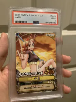 PSA 9 2008 ONE PIECE ONEPY BERRY MATCH VOL.1 C012 NAMI - Image 1