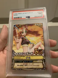 PSA 9 2008 ONE PIECE ONEPY BERRY MATCH VOL.1 C012 NAMI - Image 4