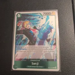 Sanji Rare (R) OP13-027 Carrying On His Will English Foil - Image 1