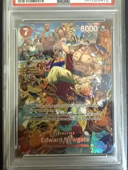 EDWARD.NEWGATE ROYAL BLOOD OP10 #ST15-002 SP ALT ART SR - ONE PIECE PSA 10 - Image 2