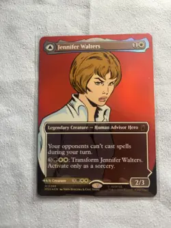 Jennifer Walters (Borderless) 0388 Marvel Super Heroes Foil MTG - Image 1