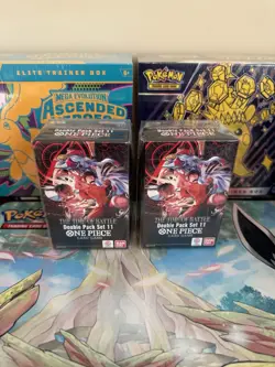2 One Piece The Time of Battle Double Pack Lot Set Vol 11 - OP-16 DP-11 - Image 1