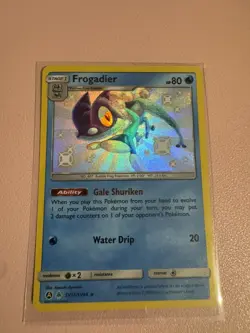 Pokemon TCG Card | Frogadier SV12/SV94 | Hidden Fates | Shiny Vault |Pack Fresh! - Image 1