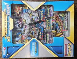 Pokemon XY Shiny Mega Metagross EX Premium Collection 2014 w/ 8 boosters + more! - Image 3