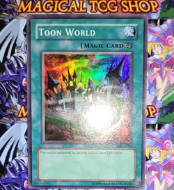 Yugioh Toon World Magic Ruler Super Rare MRL-076 Konami 2002 NM - Image 3