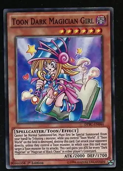 Toon Dark Magician Girl - DPBC-EN044 - Common - 1st Edition - Yugioh - Image 1