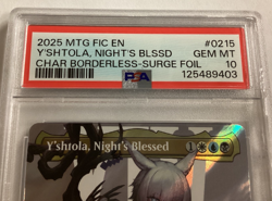Final Fantasy MTG PSA 10 Y'shtola Night's Blessed Borderless Surge Foil DMG 9403 - Image 4