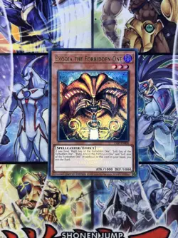 Yugioh! Exodia the Forbidden One EMBLAZONED ULTRA 25LP-EN000 WORLD CHAMPIONSHIP - Image 1