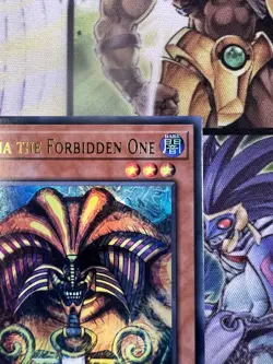 Yugioh! Exodia the Forbidden One EMBLAZONED ULTRA 25LP-EN000 WORLD CHAMPIONSHIP - Image 2