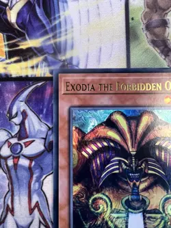Yugioh! Exodia the Forbidden One EMBLAZONED ULTRA 25LP-EN000 WORLD CHAMPIONSHIP - Image 3