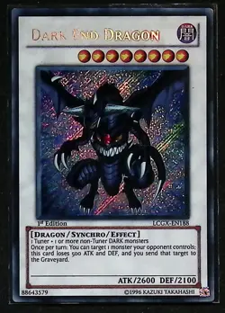 Dark End Dragon - LCGX-EN188 - Secret Rare - 1st Edition - Yugioh - Image 1