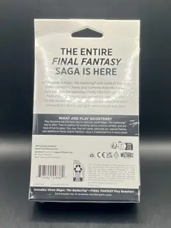 SEALED Final Fantasy Play Pack [Magic the Gathering] w/ 3 Play Packs & Promo NEW - Image 2