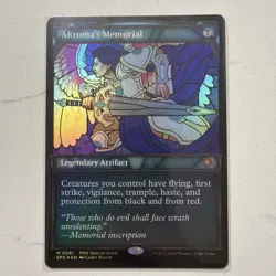 Akroma's Memorial (Showcase) #81 *Foil* (NM) SPG MTG - Image 1