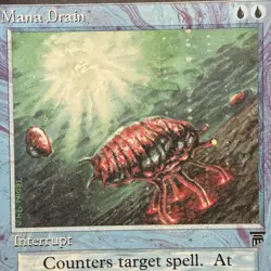 Mana Drain Legends HP MtG Magic #59 - Image 2