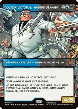 MTG Doctor Octopus, Master Planner - Borderless, NM-Mint, English Marvel's Spide - Image 1