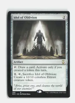 Idol of Oblivion 368 Commander: Streets of New Capenna MTG NM - Image 1