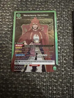 Union Arena CCG Black Clover Mereoleona Vermillion BCV-1-042 1 Star Parallel NM - Image 3